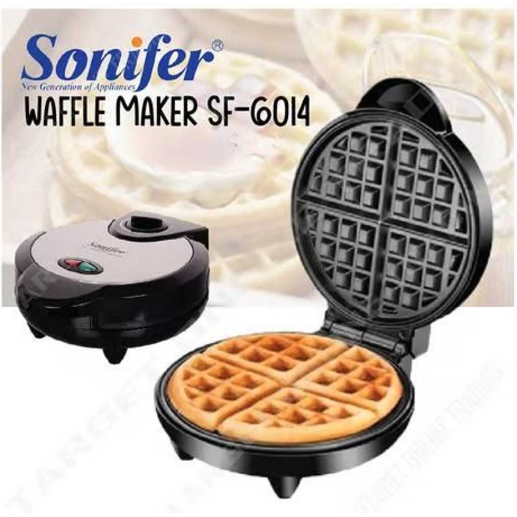 Sonifer Waffle Maker non-stick coated cook plates