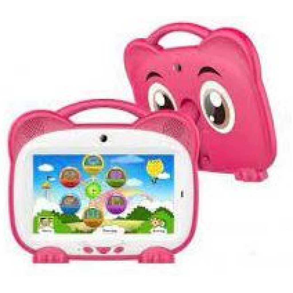 Bebe Tab B68 Android Kids Tablet 7 Inches - 32gb Rom - 2gb Ram - Dual Sim + Free Gift- Multicolor