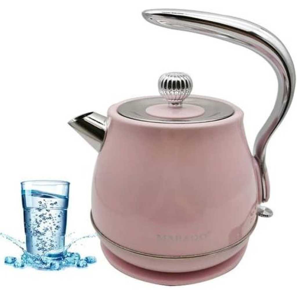 Boma 1.7L Rectro Electric Heat Kettle Automatic Power-Off Water Boiling Pot- Multicolor