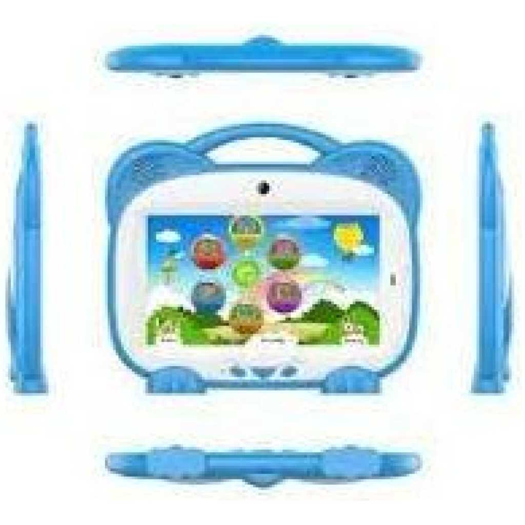 Bebe Tab B68 Android Kids Tablet 7 Inches - 32gb Rom - 2gb Ram - Dual Sim + Free Gift- Multicolor