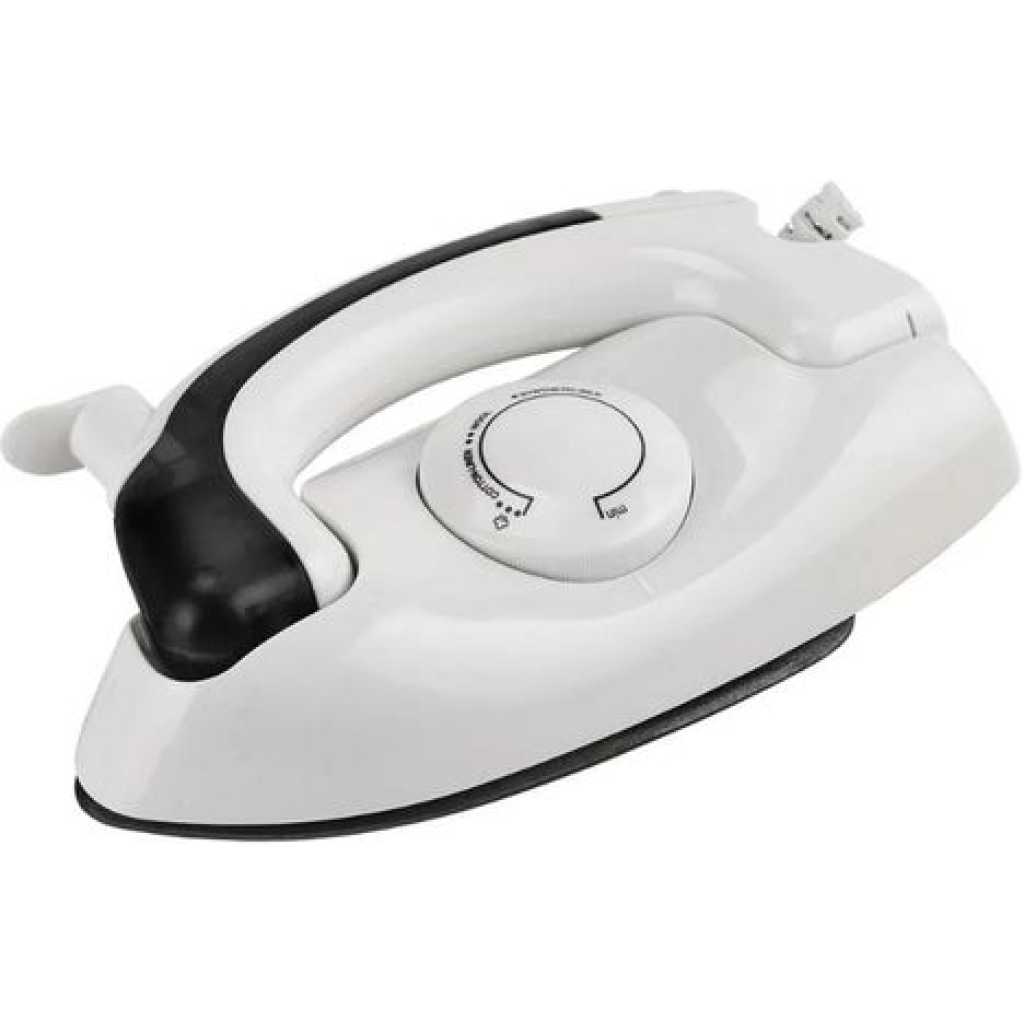 RAF Portable Foldable Travel Electric Steam & Dry Light Weight Iron 800 Watts - White