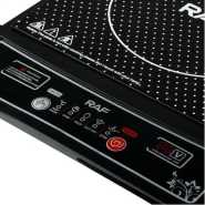 RAF  Digital Electric Touch Operated Induction Cooker With Large Fire Power - Black