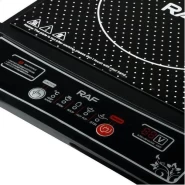 RAF  Digital Electric Touch Operated Induction Cooker With Large Fire Power - Black