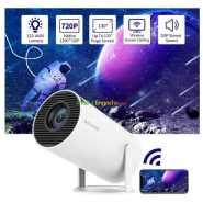 Borrego Smart 2 Full HD Projector Wifi + Android Spotlight Mini HD Projector -White