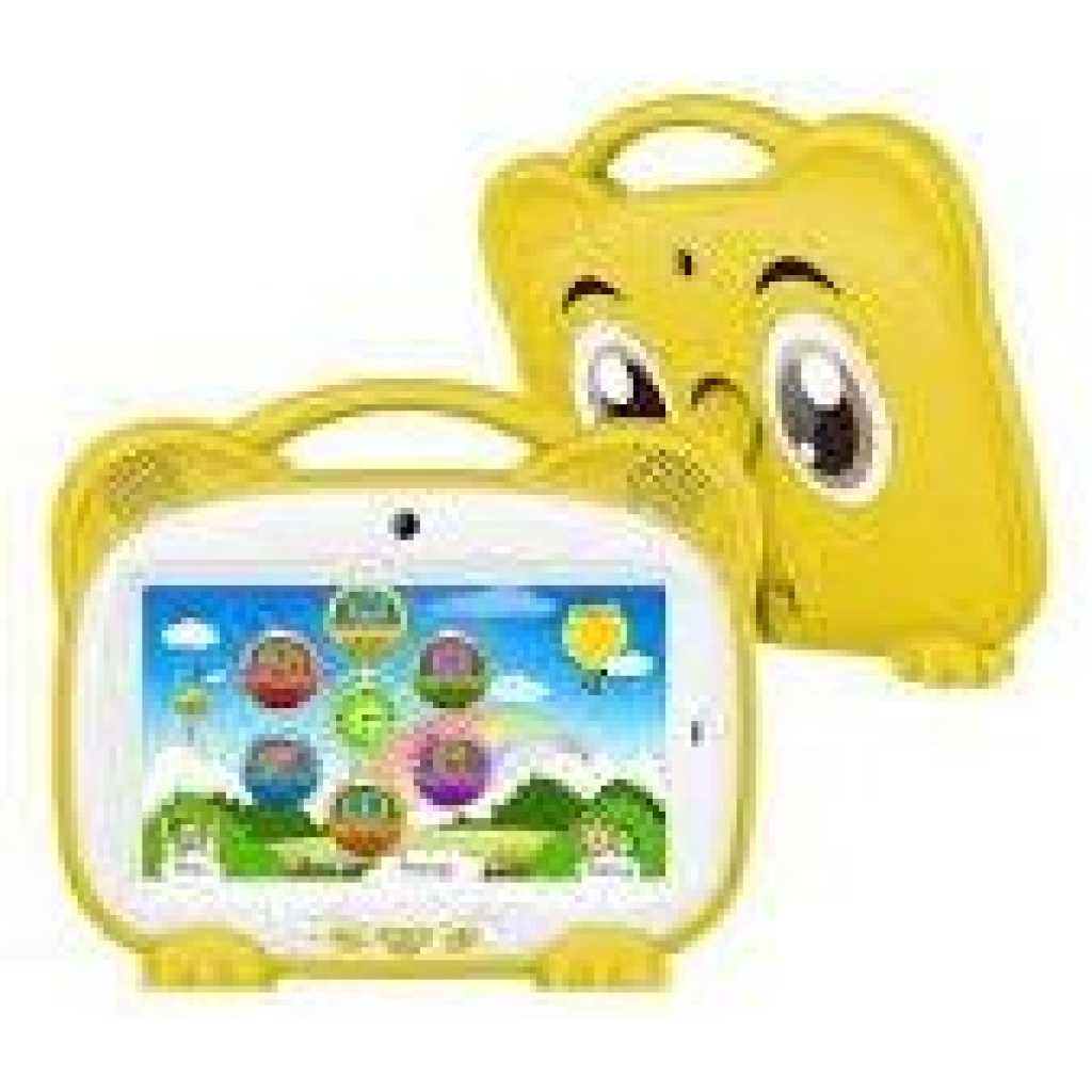 Bebe Tab B68 Android Kids Tablet 7 Inches - 32gb Rom - 2gb Ram - Dual Sim + Free Gift- Multicolor