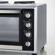 Ariete Bon Cuisine 40L Mini Oven With 2 Hotplates SFO0995 - Silver