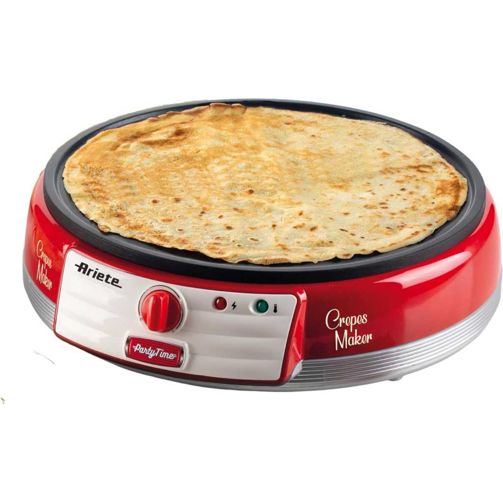 Ariete 0202 Party Time Crepe Maker Red [Energy Class A+]