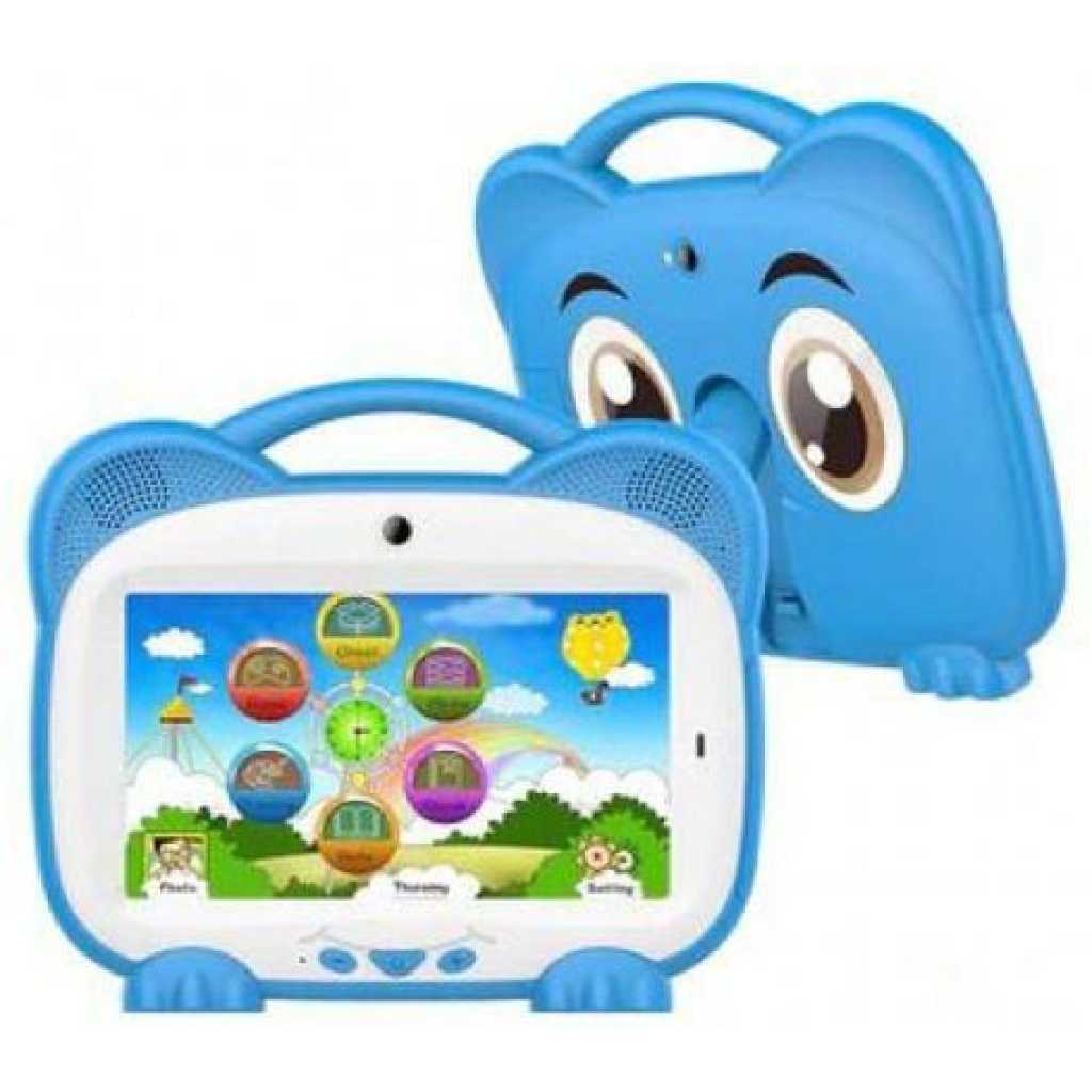 Bebe Tab B68 Android Kids Tablet 7 Inches - 32gb Rom - 2gb Ram - Dual Sim + Free Gift- Multicolor