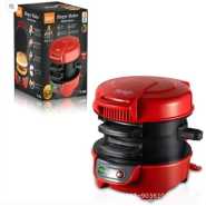 RAF R.666 Burger Machine/Panini Home Breakfast Machine Mini Sandwich Machine Double-Sided/Non-Stick Pan - Red