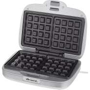 Ariete 1973 Waffle Maker, Electric Plate For Waffles, 700 W, Non-Stick Plates, (Blue)