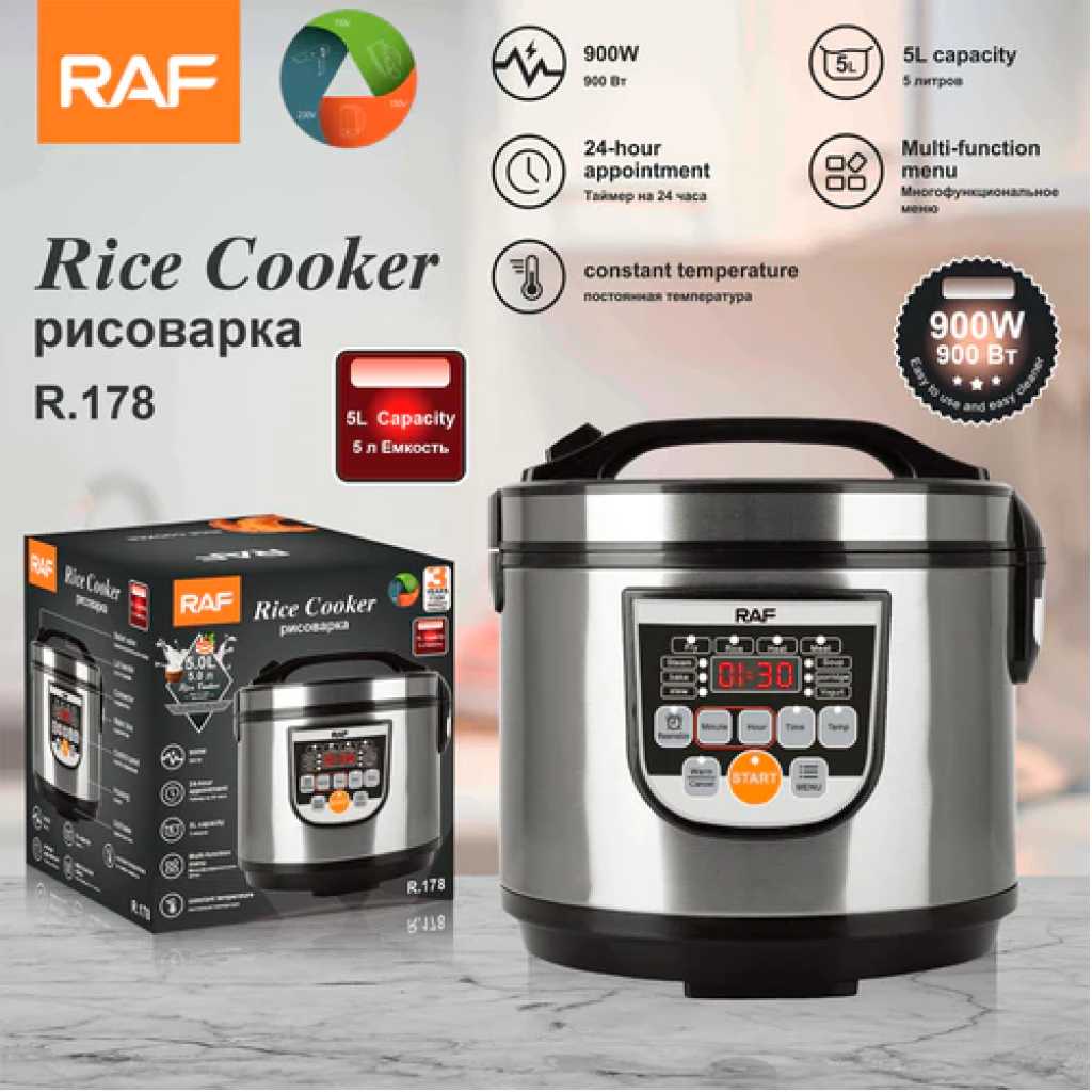 RAF 5L Multifunctional Electric Rice Cooker | R.178