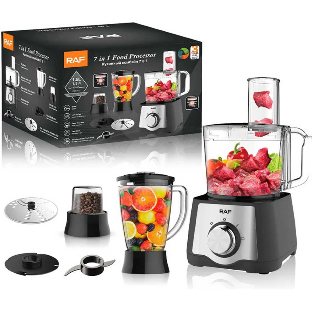 RAF 7 In 1 Multifunctional Food Processor | R.305