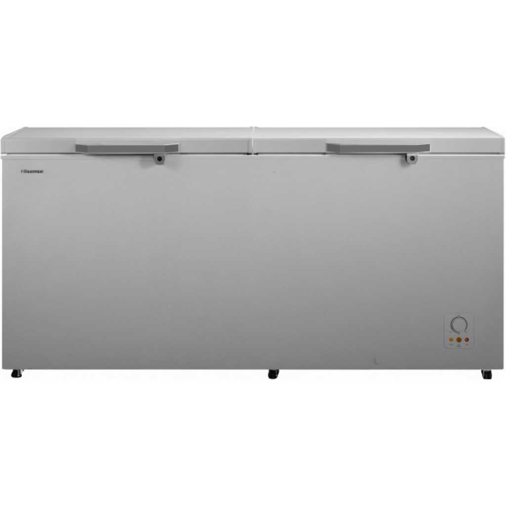 Hisense 940 - Litres Double Chest Freezer FC-94DT4HA; Business Deep Freezer - Grey
