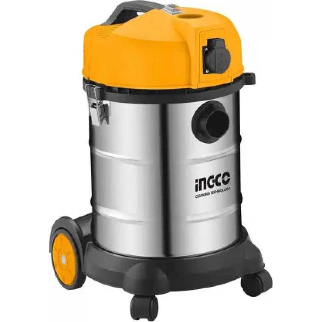 INGCO 30L Wet & Dry Vacuum Cleaner VC13301 1300W