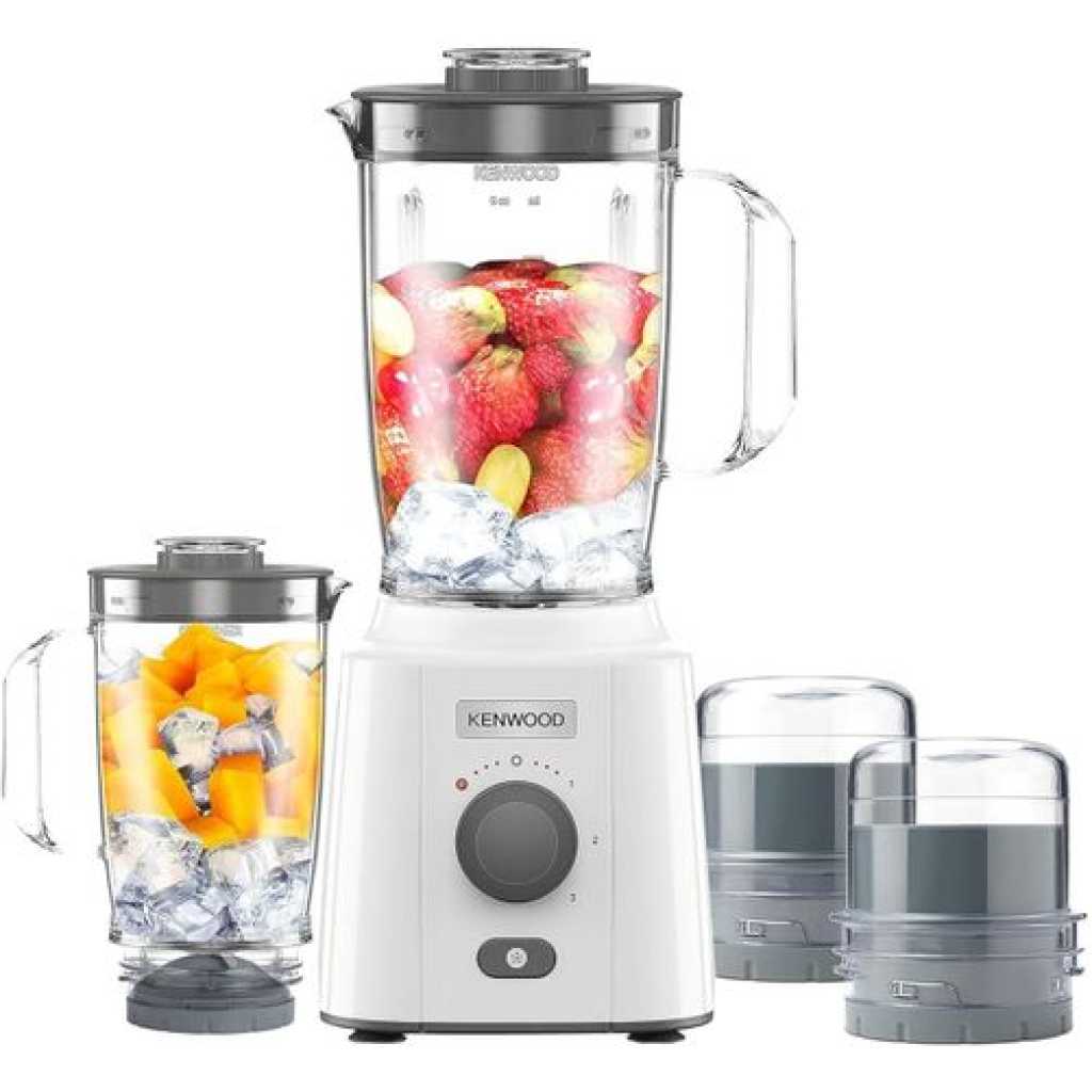 Kenwood 650W Blender with Grider and Grating BLP41HO- WHite