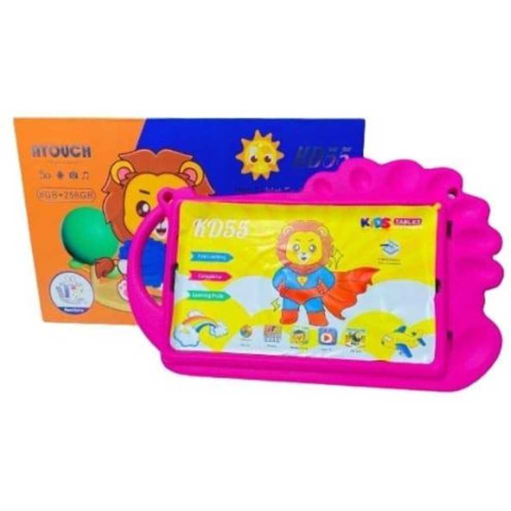 Atouch KD55 Kids Educational Tablet - 8" - 8GB RAM - 256GB ROM - Android 12 - 8000mAh- Multicolor