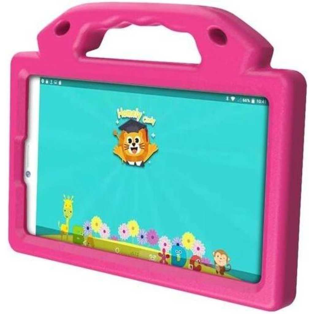 Atouch KD54 8 Inch Smart Tab Wi-Fi Bluetooth 8GB RAM 256GB ROM Android Early Education Learning Tablet PC For Children Kids with Small Toys - Multicolor