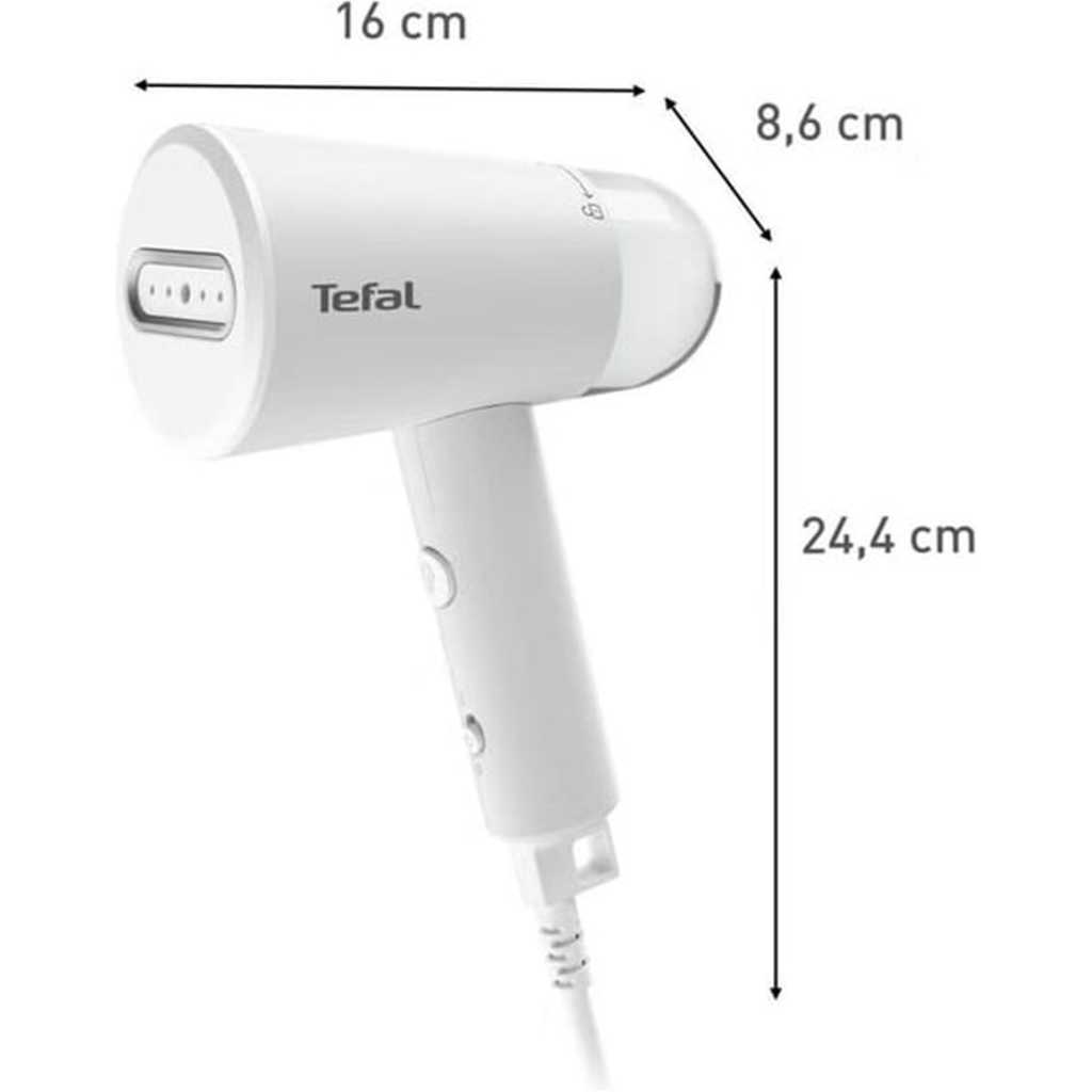 Tefal Handheld Garment Steamer, 1200W, White, DT1020G0