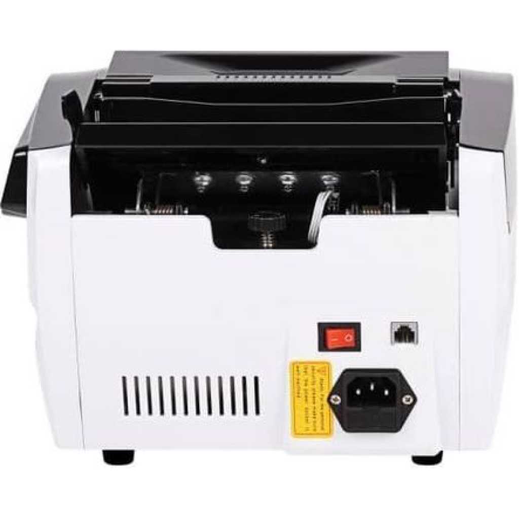 Ce Rohs AL-6100 Note Money Fake Cash Currency Counting Machine with UV MG Mt IR Detection Money Counter- Multicolor