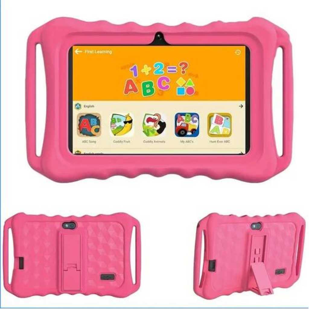 Bebe B42 Pro Plus 64GB Android Kids 7 Inch Tablet – 32GB ROM – 3GB RAM – 3000mAh – 9 WiFi YouTube Netflix Google Play- Multicolor