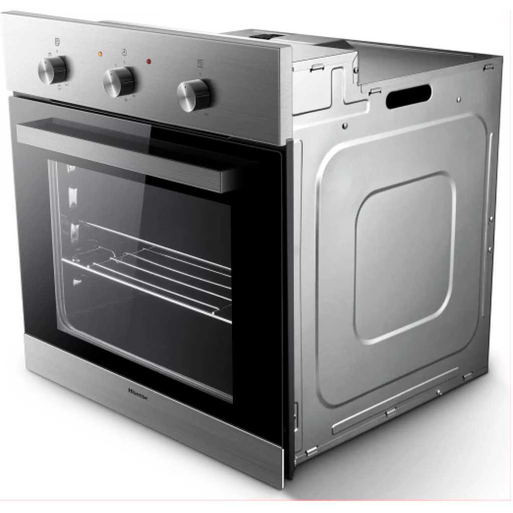 Hisense 60cm Built-In Electric Oven With Fan, 67L Oven, HBO60203 – Stainless Steel.