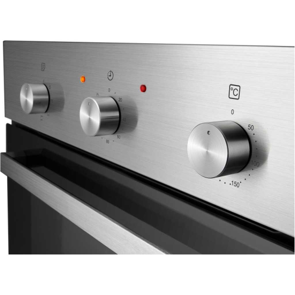 Hisense Built-In Electric Oven With Fan, HBO60203 -  Stainless Steel