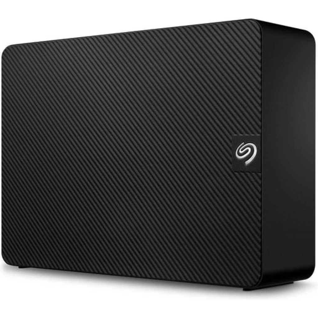 Seagate Expansion 14TB External Hard Drive HDD - USB 3.0, with Rescue Data Recovery Services (STKP14000402) -Back