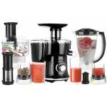 Hoffmans 10 In 1 Juicer Blender Extractor Mincer Food Processor - Clear