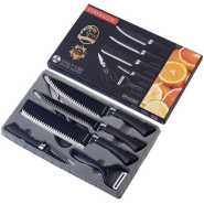 6 pcs Kitchen Knives Set Stainless Steel Sharp Professional Nonstick Chef Knives.