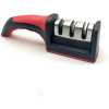3/4 Stage Kitchen Knife Sharpener Handheld Multi-Function Quick Sharpening Tool Non-Slip Base Tungsten Steel Scissor Sharpeners- Multicolor