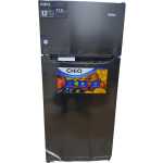 CHiQ 150-Litres Fridge; Double Door Defrost Refrigerator CTM150 - Black (3YRs WRTY)