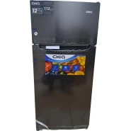 CHiQ 150-Litres Fridge; Double Door Defrost Refrigerator CTM150 - Black (3YRs WRTY)