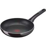 TEFAL Resist Intense 24 cm Non-Stick Aluminium Frypan With Thermo Spot D5220483 – Burgundy