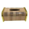 Tissue Box Cover Nordic Minimalist Tissue Box, Household Storage/Living Room/Coffee Table/Napkin Environmentally Friendly Composite Wood Pumping Box -Multicolor