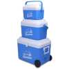 3 Piece Insulated Water Cooler 8L 22L 50L Outdoor Plastic Ice Chest Cool Cooler Box Bag Kit for Picnics, Fishing, Barbeques – Extra Lid Storage Compartment – Top Handle -Multicolor