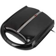 1200W Electric Large Sandwich Maker Machine Grill Plate Kitchen Breakfast Maker Non-stick Coating Plate For Restaurants Gift -Black