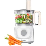 Decakila 1.4L 6-In-1 Food Processor, 400 Watts, KEMG023W