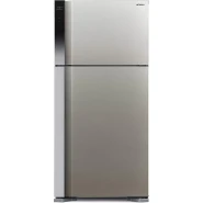 Hitachi 700 - liters Refrigerator RV800PUN7KBSL – Frost Free Top Mount Freezer, Inverter Control Dual Fan Cooling, Touch Screen Control
