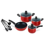 Decakila  11pc, Aluminum Cookware set, KMEP006B