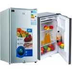 ADH 120 - Litres Fridge, BC8091 Single Door Refrigerator - Silver