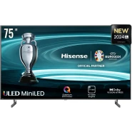 Hisense 75 Inch U6 Pro Series, 75U6N, Mini-LED QLED UHD 4K Smart VIDAA TV (3YRs WRTY)