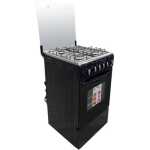 ADH 3 Gas Burner With 1 Electric 50X50 Standing Gas Cooker AGC- 531GE – Black