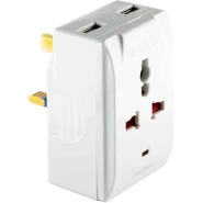 Tronic Multiplug with 2 x USB 13Amps 3 Pin | EC 5100-UB