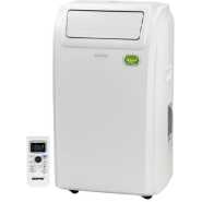 Geepas GACP1216CU Portable Air Conditioner - 3 Mode (Cool/Fan/Dry) & 3 Speed, 24 Hours Timer | Remote Control | 0.4 L Water Tank Auto Horizontal Swing |12000BTU | 1 Year Warranty