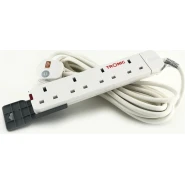 Tronic 4 Way Extension Socket With 10 Metre Cable | TR 7864-10