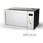 Venus 25 L Grill Microwave VMO25GS | Stainless Steel Finish | 850 W | 5 Power Levels - Silver