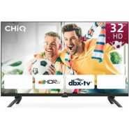 CHiQ 32-Inch Digital HD LED TV With In-built Decoder L32G7ND (Frameless) - Black (3YRs WRTY)