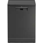 Beko 14 Place Setting Dishwasher | BDFN15430G | HygieneShield technology | 11.5L Water Consumption - Grey