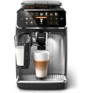 Philips 5400 Series Bean-to-Cup Espresso Machine - LatteGo Milk Frother, 12 Coffee Varieties, 4 User Profiles, Intuitive Display, Silver