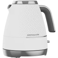 Beko Cosmopolis Dome Kettle WKM8307CR, Retro Black Chrome Design,1.7L Capacity 3000 W| Includes Removable Lid, Easy Pour Spout & Boil Dry Protection